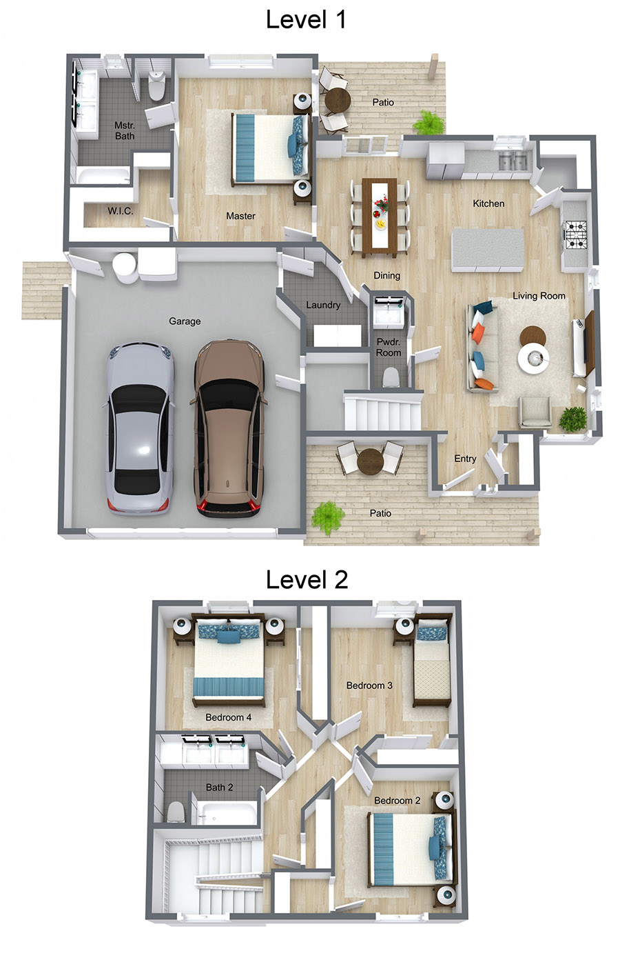 CC Costa - 3D Floor Plan